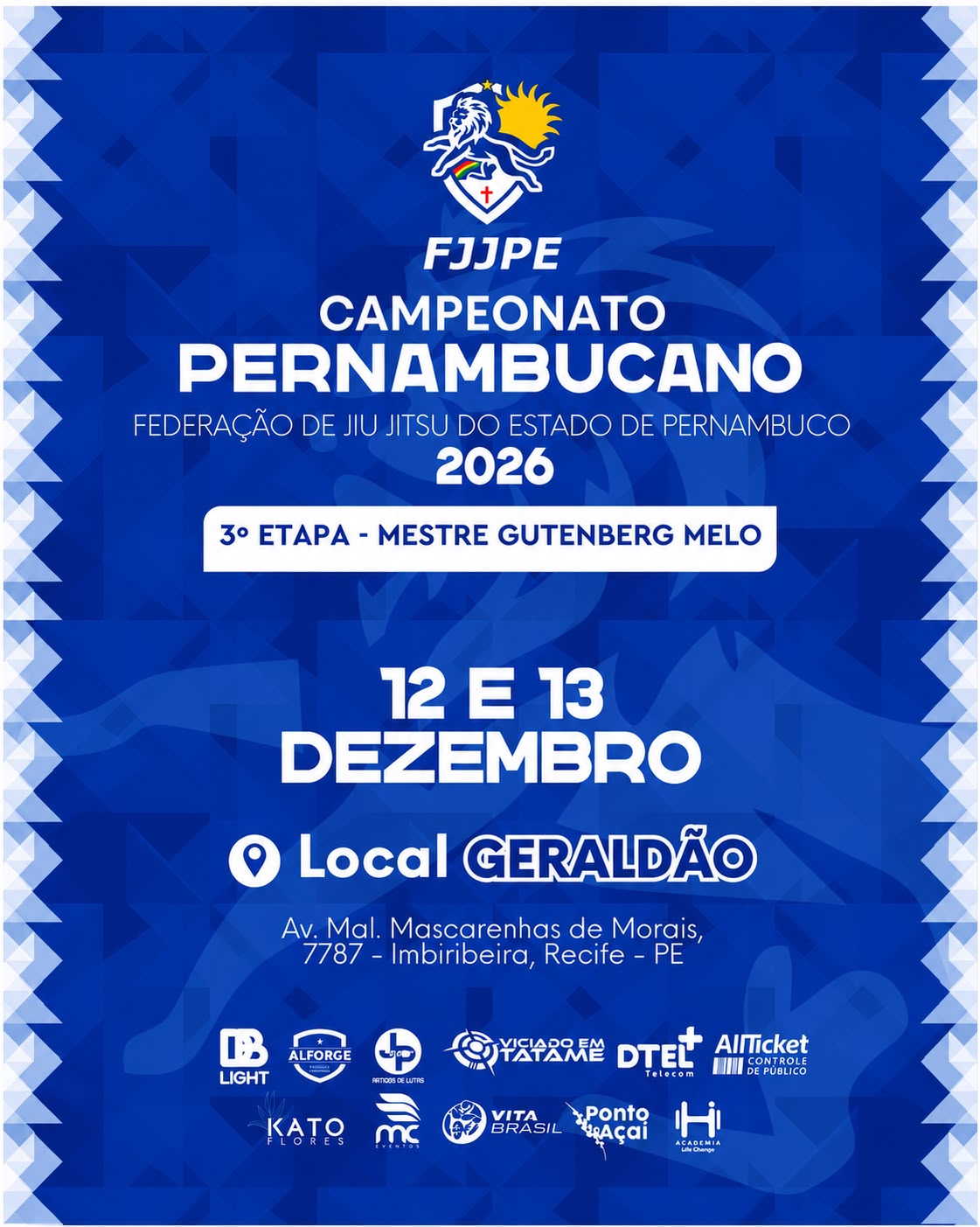 3º ETAPA PERNAMBUCANO - MESTRE GUTENBERG MELO 2026